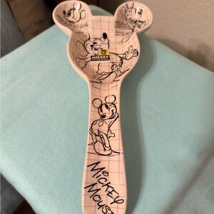 Mickey Mouse Ceramic Spoon Rest